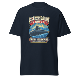 USS Ulysses S. Grant (SSBN-631) Deterrent Patrol Shirt - Retro