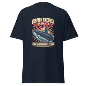USS Von Steuben (SSBN-632) Deterrent Patrol Shirt - Retro
