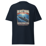 USS West Virginia (SSBN-736) Deterrent Patrol Shirt - Retro