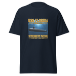USS Florida (SSBN-728) Deterrent Patrol Shirt - Deep Water
