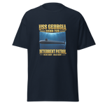 USS Georgia (SSBN-729) Deterrent Patrol Shirt - Deep Water