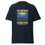 USS Michigan (SSBN-727) Deterrent Patrol Shirt - Deep Water