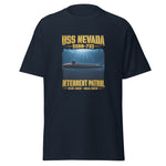 USS Nevada (SSBN-733) Deterrent Patrol Shirt - Deep Water