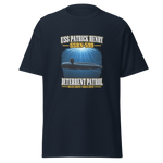 USS Patrick Henry (SSBN-599) Deterrent Patrol Shirt - Deep Water
