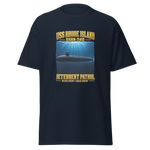 USS Rhode Island (SSBN-740) Deterrent Patrol Shirt - Deep Water