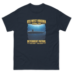 USS West Virginia (SSBN-736) Deterrent Patrol Shirt - Deep Water