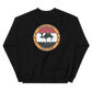USS Dwight D. Eisenhower (CVN-69) Persian Gulf Yacht Club Sweatshirt – back view, black