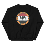 USS Dwight D. Eisenhower (CVN-69) Persian Gulf Yacht Club Sweatshirt – back view, black