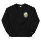 USS Ross (DDG-71) Ship's Crest Sweatshirt – front view, black