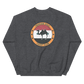 USS Dwight D. Eisenhower (CVN-69) Persian Gulf Yacht Club Sweatshirt – back view, heather