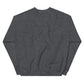 USS Ross (DDG-71) Ship's Crest Sweatshirt – back view, heather