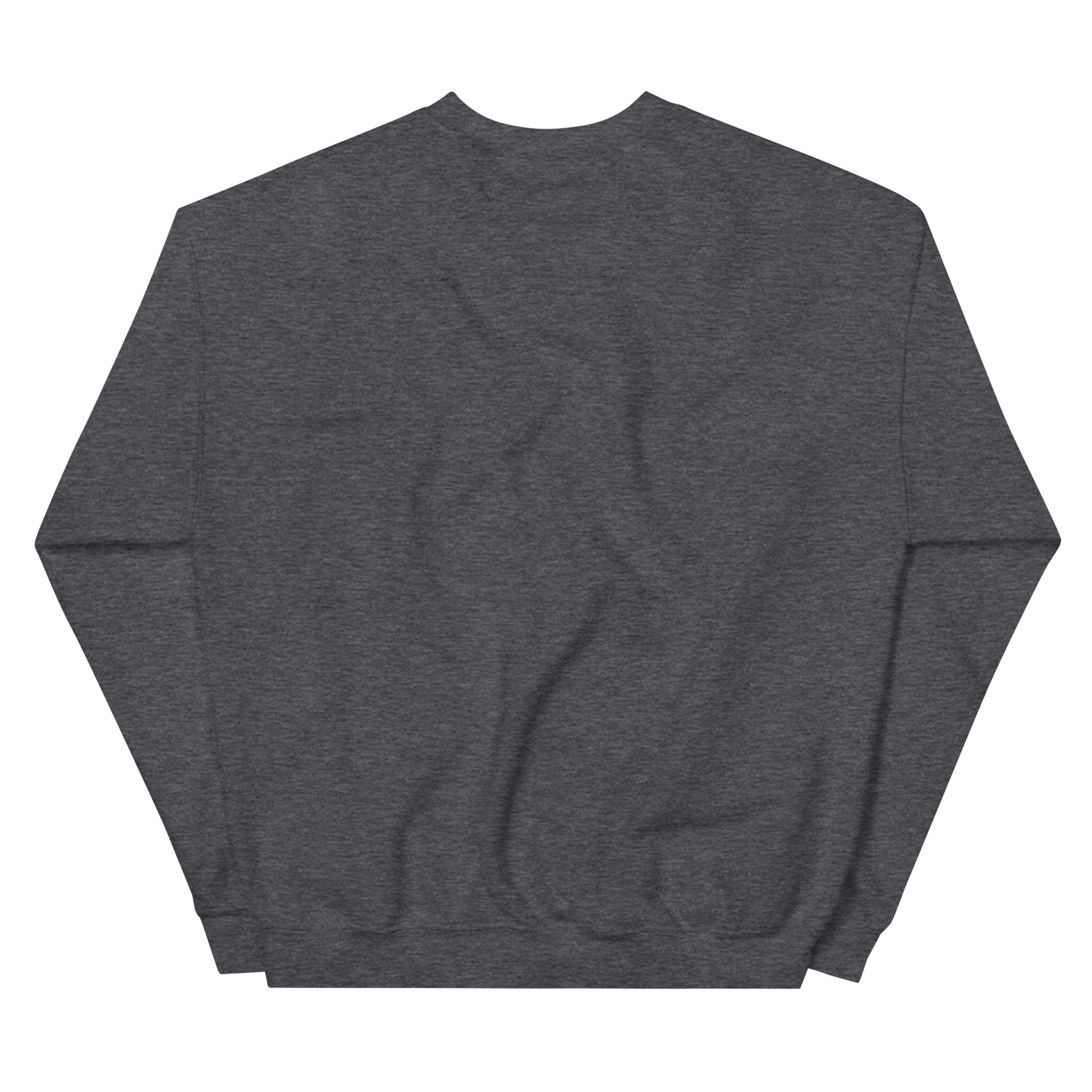 USS Ross (DDG-71) Ship's Crest Sweatshirt – back view, heather