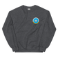 USS Dwight D. Eisenhower (CVN-69) Persian Gulf Yacht Club Sweatshirt – front view, heather