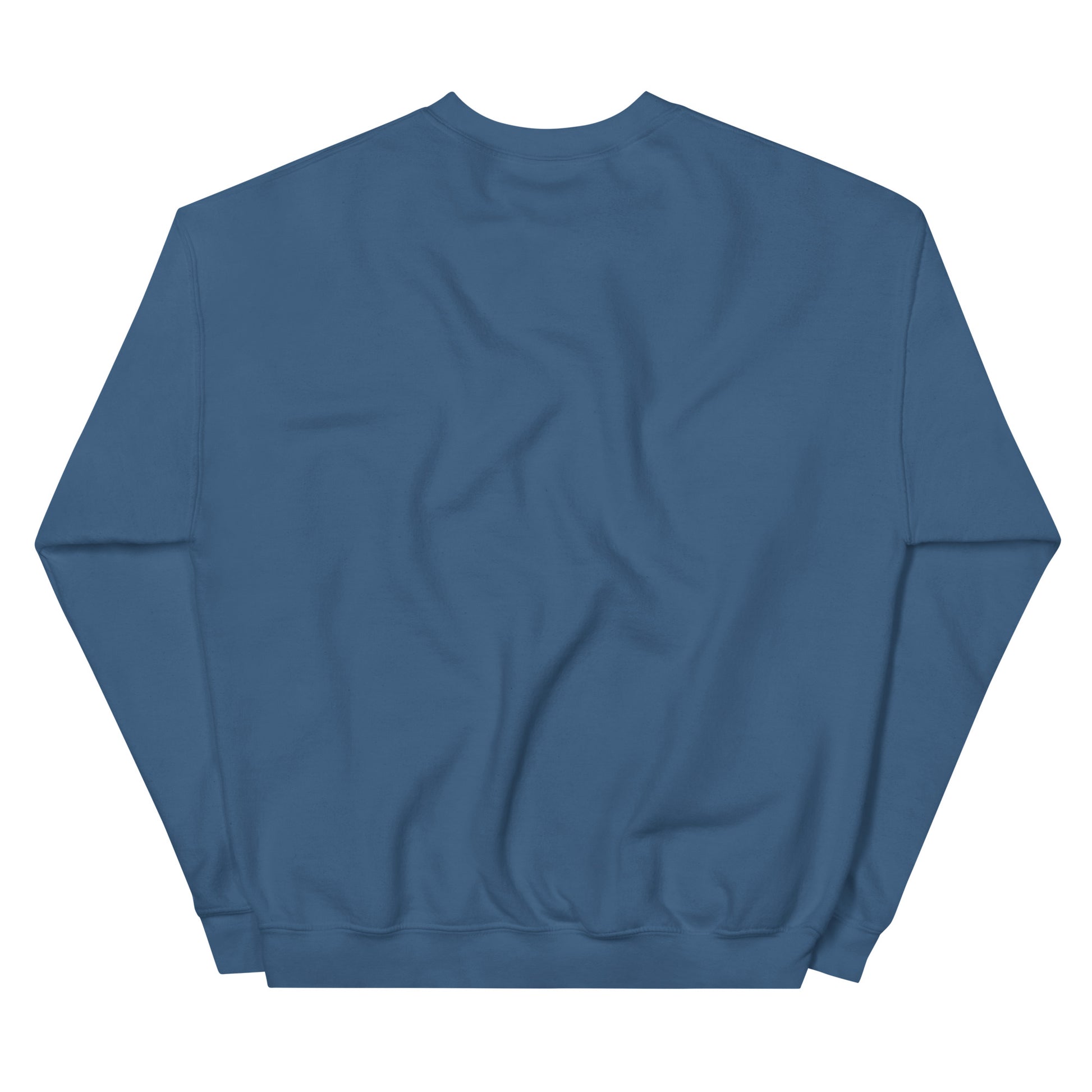 USS Ross (DDG-71) Ship's Crest Sweatshirt – back view, indigo