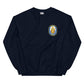 USS Ross (DDG-71) Ship's Crest Sweatshirt – front view, navy
