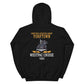 USS Yorktown (CVS-10) 1960 WESTPAC Unisex Hoodie – back view, black