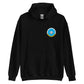 USS Dwight D. Eisenhower (CVN-69) Persian Gulf Yacht Club Hoodie – front view, black