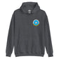 USS Dwight D. Eisenhower (CVN-69) Persian Gulf Yacht Club Hoodie – front view, heather