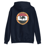 USS Dwight D. Eisenhower (CVN-69) Persian Gulf Yacht Club Hoodie – back view, navy