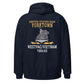 USS Yorktown (CVS-10) 1964-65 WESTPAC/VIETNAM Unisex Hoodie – back view, navy