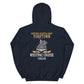 USS Yorktown (CVS-10) 1962-63 WESTPAC Unisex Hoodie – back view, navy