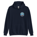 USS Bonhomme Richard (CVA-31) Ship's Crest Hoodie – front view, navy