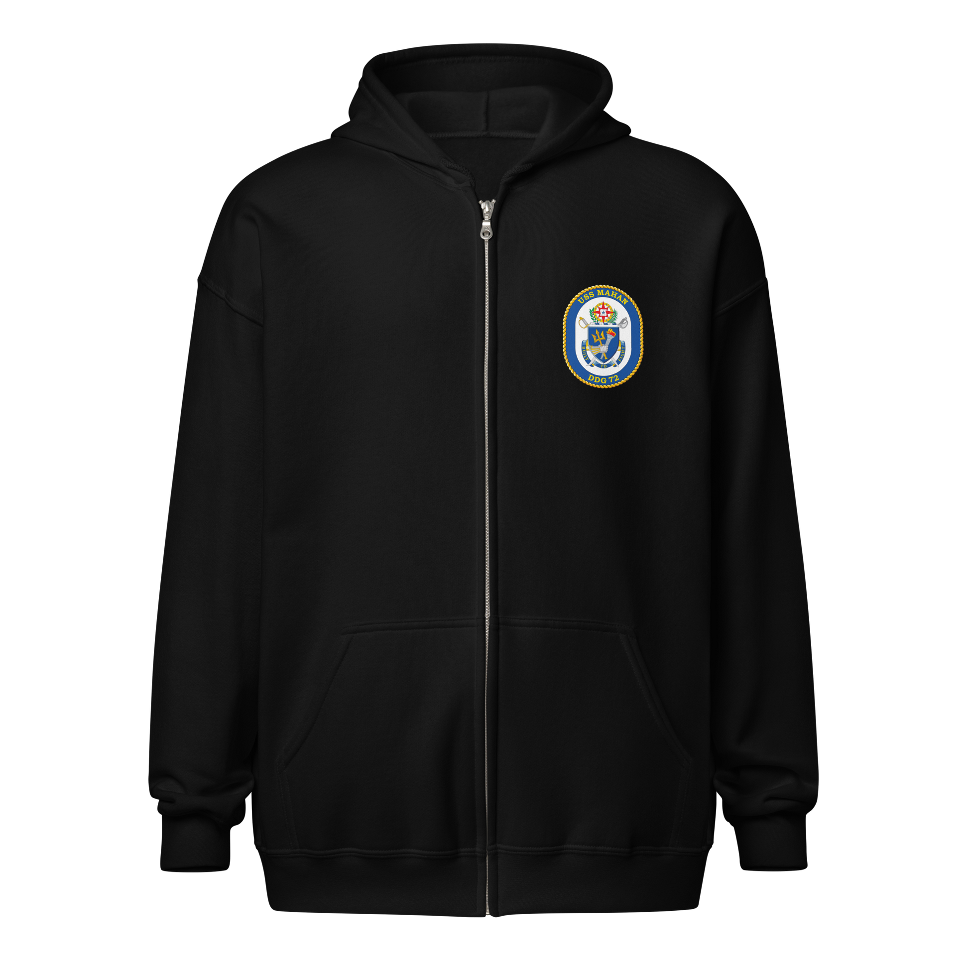 USS Mahan (DDG-72) 2000 Cruise Zip Hoodie