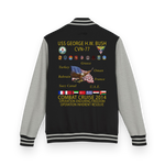 USS George H.W. Bush (CVN-77) 2014 Combat Cruise Varsity Jacket