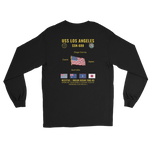 USS Los Angeles (SSN-688) 1982-83 WestPac/Indian Ocean Long Sleeve Cruise Shirt