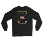 USS Hyman G. Rickover (SSN-709) 1986 N. Atlantic Long Sleeve Cruise Shirt