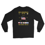 USS Annapolis (SSN-760) 1994-95 Med Long Sleeve Cruise Shirt