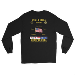 USS La Jolla (SSN-701) 2004 WestPac Long Sleeve Cruise Shirt