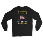 USS Salt Lake City (SSN-716) 1986 WestPac Long Sleeve Cruise Shirt