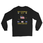 USS Fitzgerald (DDG-62) 2015 Summer Patrol Long Sleeve Cruise Shirt