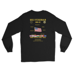 USS Fitzgerald (DDG-62) 2022 Indo-pacific/Gulf Long Sleeve Cruise Shirt