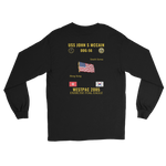 USS John S McCain (DDG-56) 2005 WestPac Long Sleeve Cruise Shirt