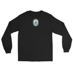 USS McCampbell (DDG-85) 2004 MAIDEN DEPLOYMENT Long Sleeve T-Shirt – front view, black