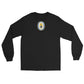 USS San Juan (SSN-751) Ship's Crest Long Sleeve Shirt – front view, black