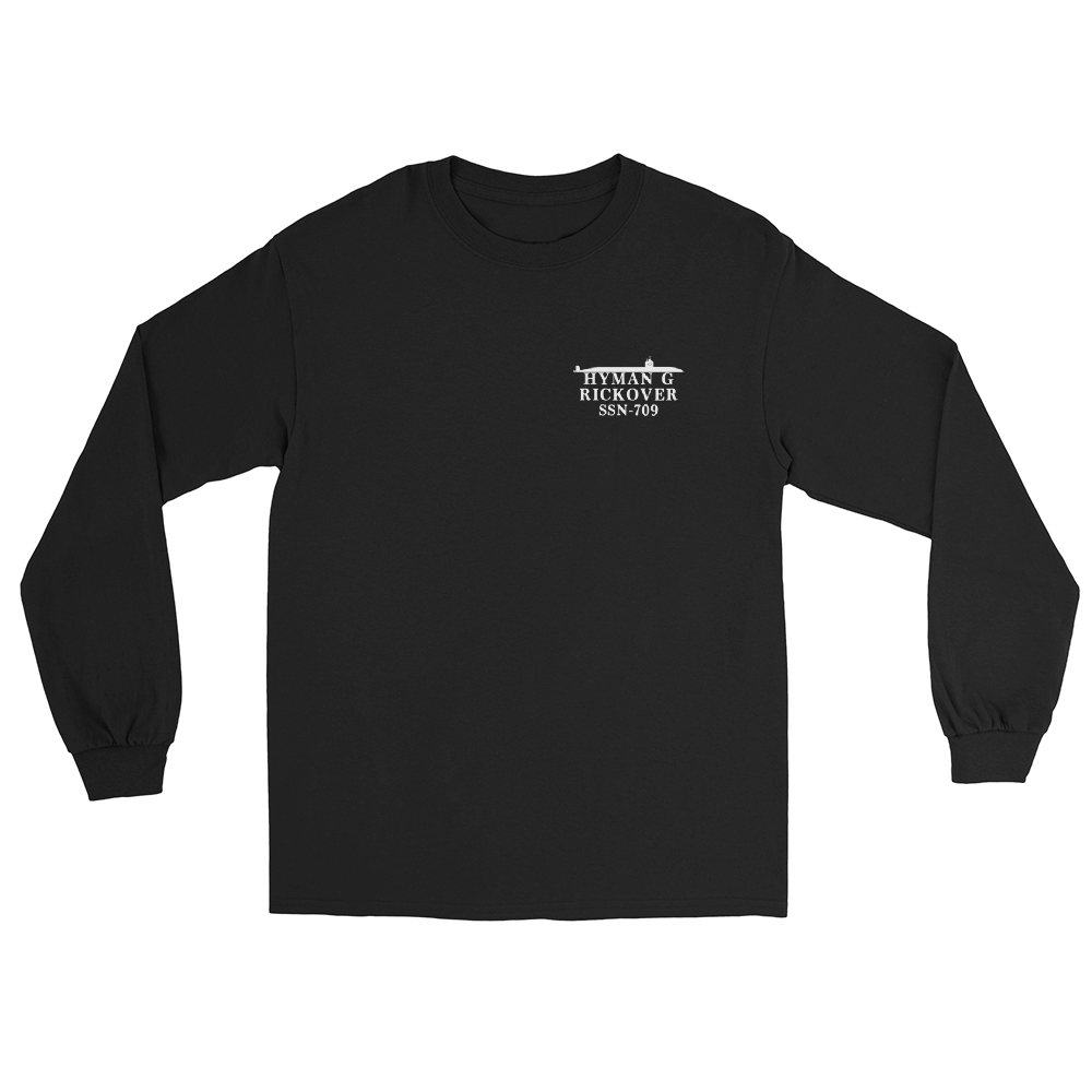 USS Hyman G. Rickover (SSN-709) 1994 Med Long Sleeve Cruise Shirt