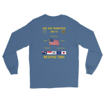 USS San Francisco (SSN-711) 1994 WestPac Long Sleeve Cruise Shirt