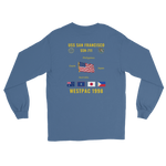 USS San Francisco (SSN-711) 1998 WestPac Long Sleeve Cruise Shirt