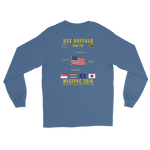USS Buffalo (SSN-715) 2016 WestPac Long Sleeve Cruise Shirt