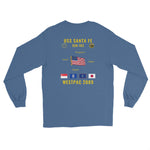 USS Santa Fe (SSN-763) 2009 WestPac Long Sleeve Cruise Shirt