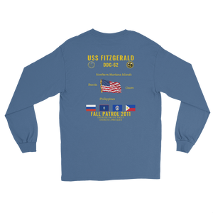 USS Fitzgerald (DDG-62) 2011 Fall Patrol Long Sleeve Cruise Shirt