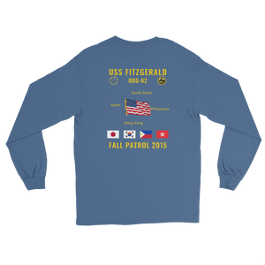 USS Fitzgerald (DDG-62) 2015 Fall Patrol Long Sleeve Cruise Shirt