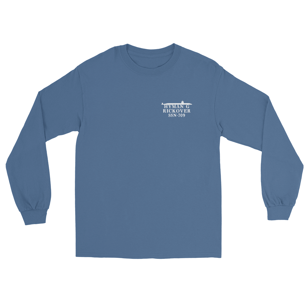 USS Hyman G. Rickover (SSN-709) 1994 Med Long Sleeve Cruise Shirt