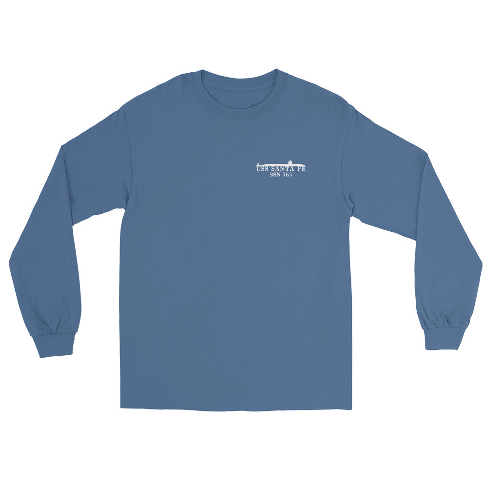 USS Santa Fe (SSN-763) 2009 WestPac Long Sleeve Cruise Shirt