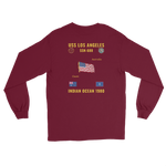 USS Los Angeles (SSN-688) 1980 Indian Ocean Long Sleeve Cruise Shirt