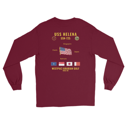 USS Helena (SSN-725) 1993-94 WestPac/Arabian Gulf Long Sleeve Cruise Shirt