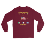 USS Alexandria (SSN-757) 1993 Med Long Sleeve Cruise Shirt